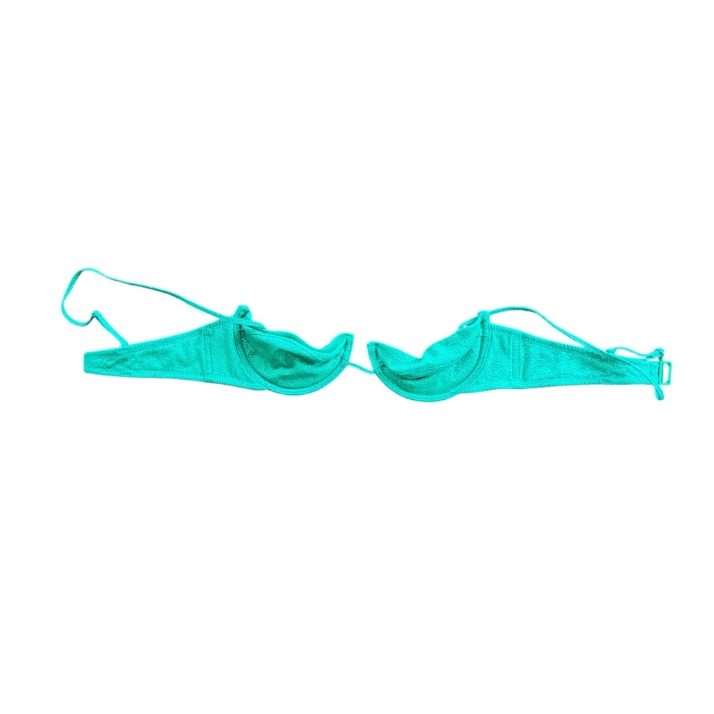 Triangl Swimwear Emerald Green Bikini Top Size Small